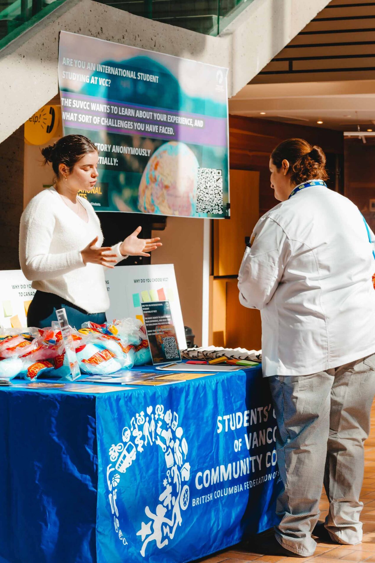 SUVCC Women Explaining